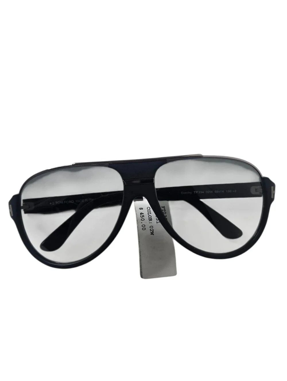 Tom Ford Dimitry Flat Top Aviator Sunglasses, 61mm